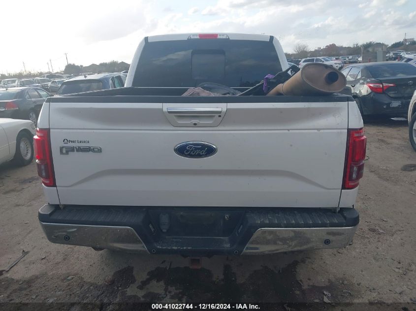 VIN 1FTEW1EG4GKD42596 2016 Ford F-150, Lariat no.16