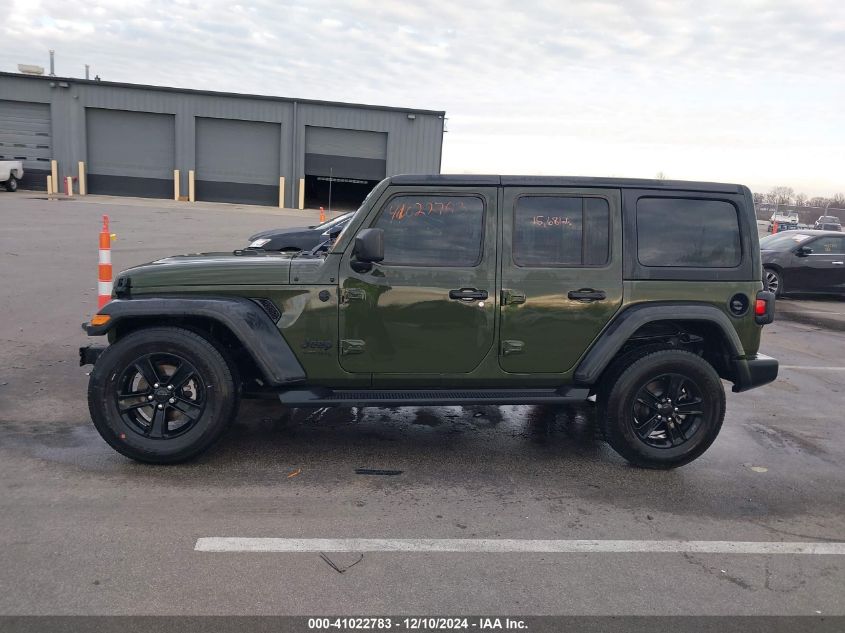 VIN 1C4HJXDN1NW277839 2022 Jeep Wrangler, Unlimited... no.14