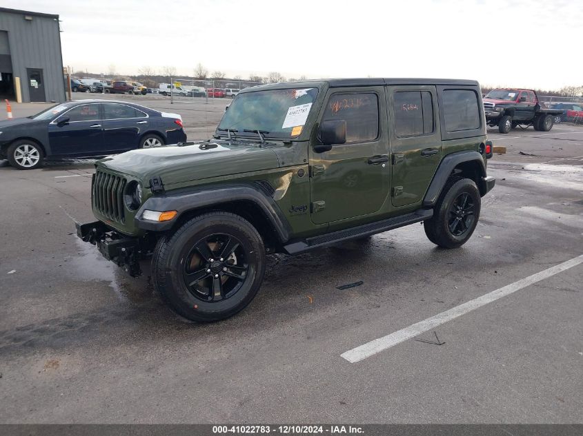 VIN 1C4HJXDN1NW277839 2022 Jeep Wrangler, Unlimited... no.2