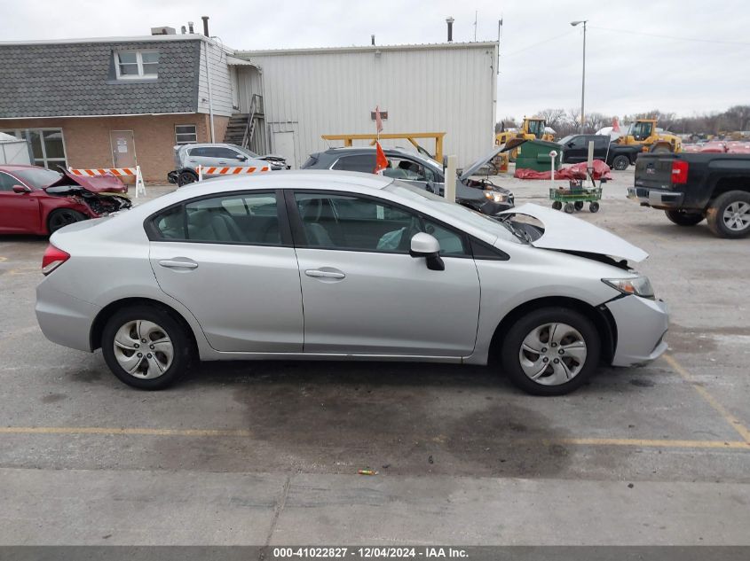 VIN 2HGFB2F55EH547630 2014 HONDA CIVIC no.13