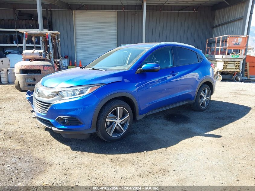 VIN 3CZRU5H57NM703974 2022 Honda HR-V, 2Wd Ex no.2