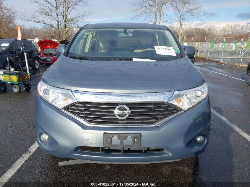 2013 Nissan Quest Sv VIN: JN8AE2KP2D9066986 Lot: 41022861