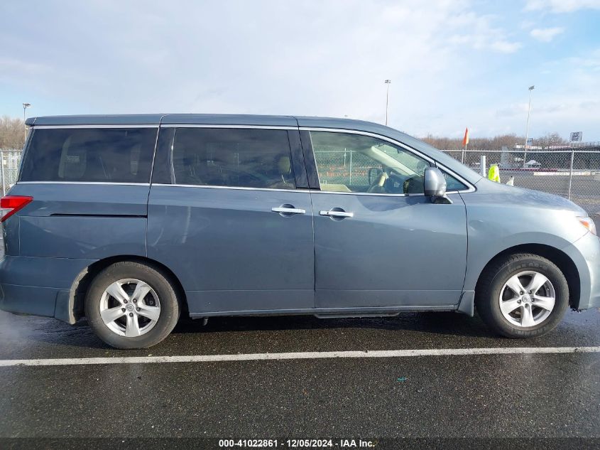 2013 Nissan Quest Sv VIN: JN8AE2KP2D9066986 Lot: 41022861