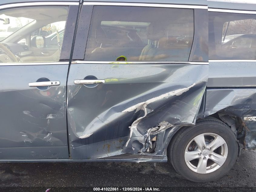 2013 Nissan Quest Sv VIN: JN8AE2KP2D9066986 Lot: 41022861