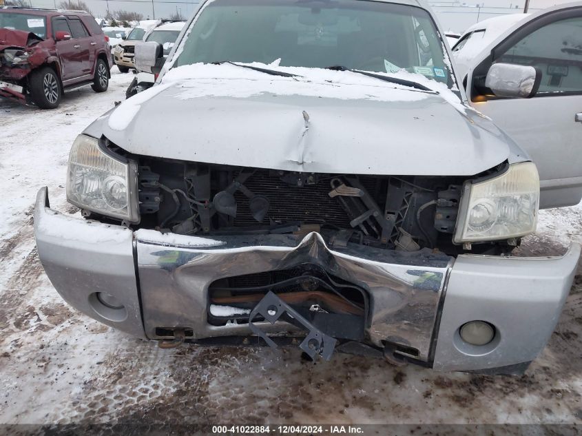 2004 Nissan Pathfinder Armada Le VIN: 5N1AA08B44N738623 Lot: 41022884