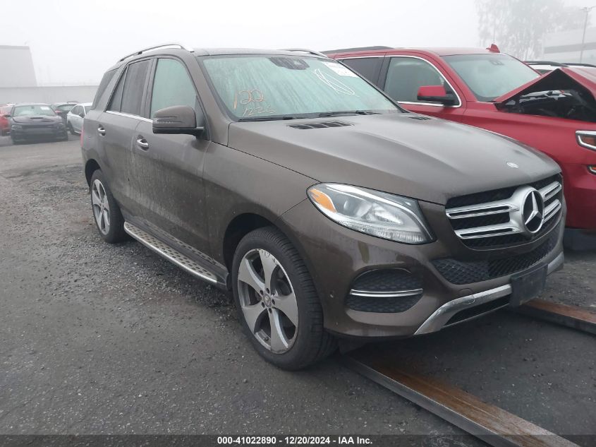 VIN 4JGDA5JB2GA737230 2016 Mercedes-Benz GLE 350 no.1