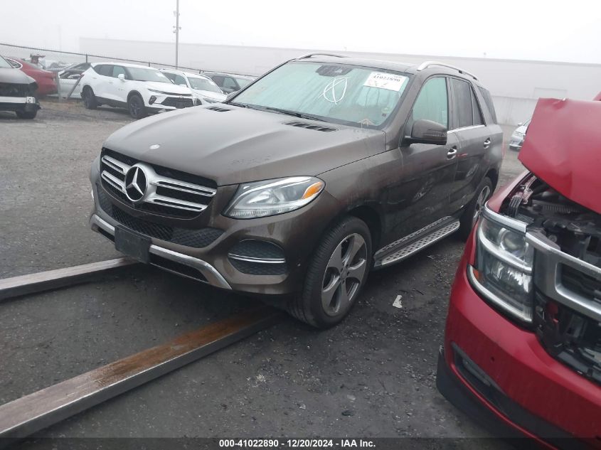 VIN 4JGDA5JB2GA737230 2016 Mercedes-Benz GLE 350 no.2