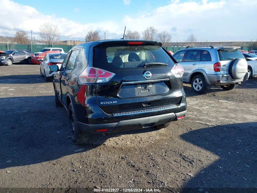 VIN KNMAT2MV3GP611297 2016 Nissan Rogue, S no.3