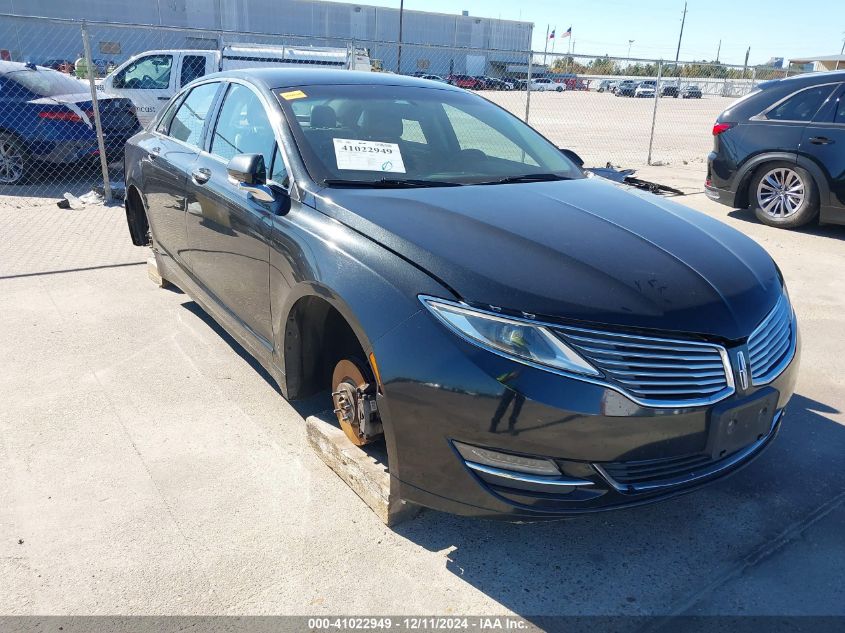 VIN 3LN6L2GK3DR809594 2013 Lincoln MKZ no.1