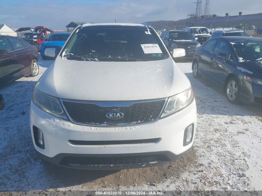 2015 Kia Sorento Ex V6 VIN: 5XYKUDA77FG640063 Lot: 41023070