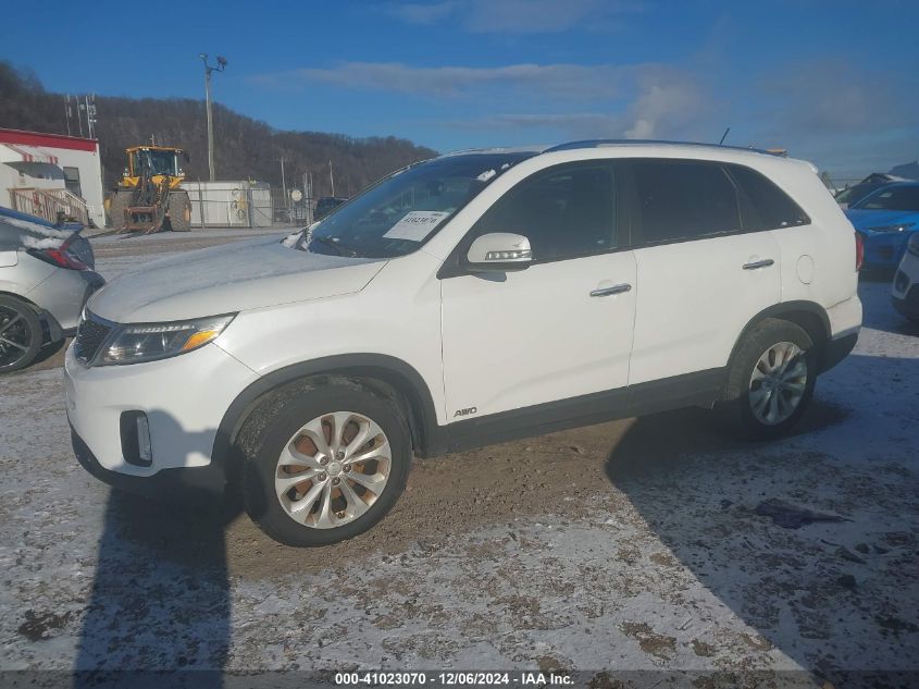 2015 Kia Sorento Ex V6 VIN: 5XYKUDA77FG640063 Lot: 41023070