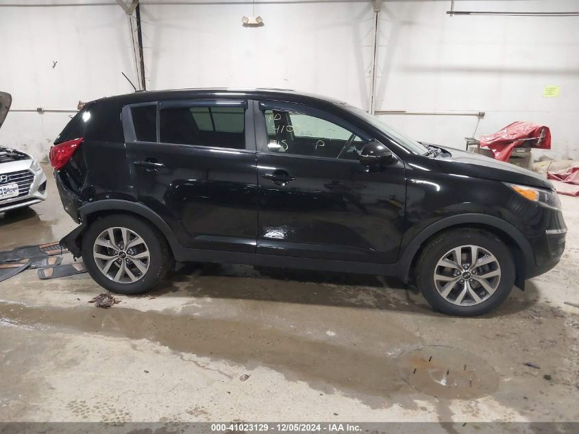 2015 Kia Sportage Lx VIN: KNDPBCACXF7754395 Lot: 41023129