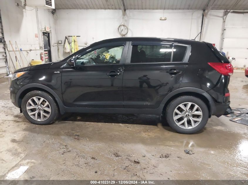 2015 Kia Sportage Lx VIN: KNDPBCACXF7754395 Lot: 41023129