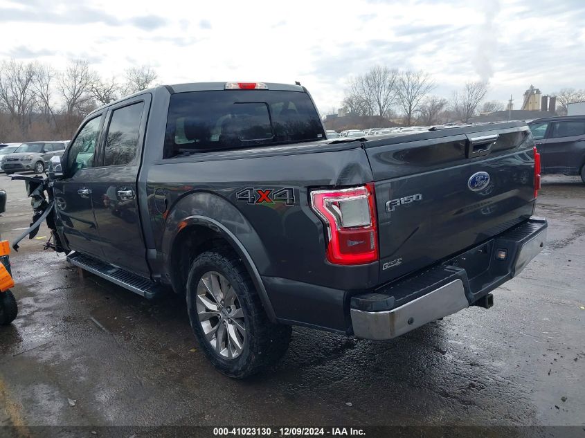 VIN 1FTEW1EP6GFA86292 2016 Ford F-150, Lariat no.3