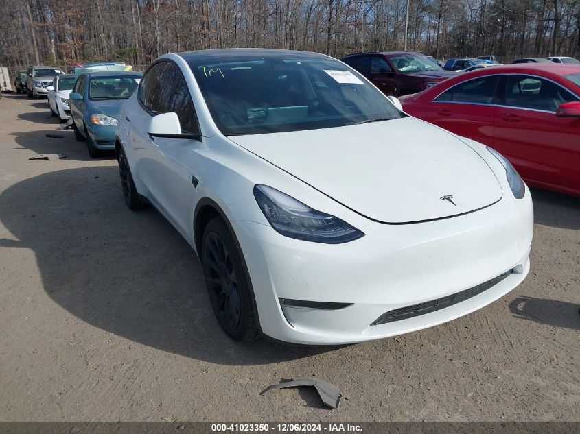 VIN 7SAYGAEE1PF584061 2023 Tesla Model Y, Awd/Long... no.1