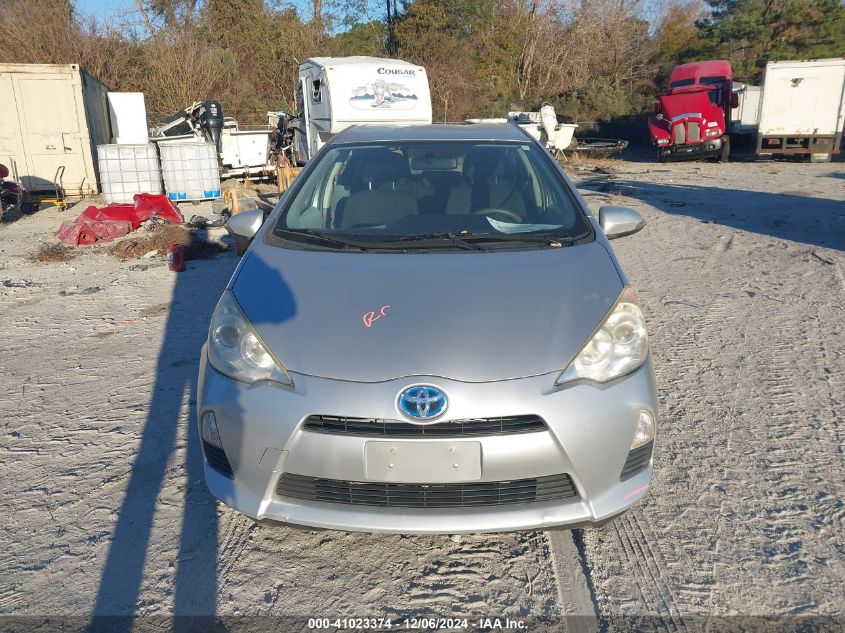 2012 Toyota Prius C Three VIN: JTDKDTB39C1006786 Lot: 41023374