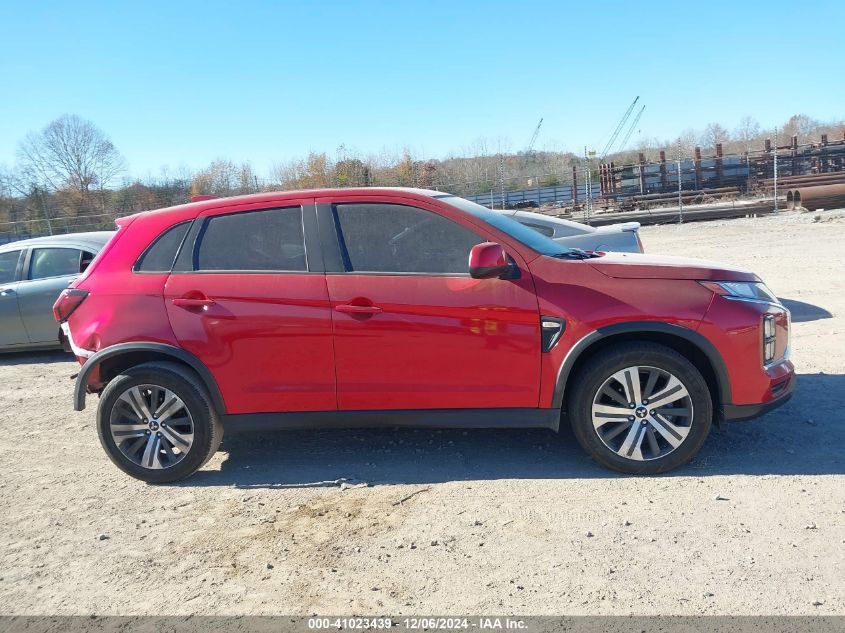 2022 Mitsubishi Outlander Sport 2.0 Be 2Wd/2.0 Es 2Wd/2.0 Le 2Wd/2.0 S 2Wd VIN: JA4APUAU5NU020215 Lot: 41023439