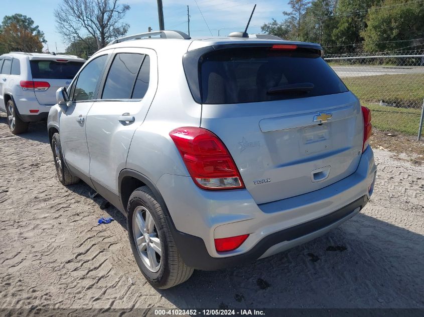 VIN 3GNCJLSB0JL320148 2018 Chevrolet Trax, LT no.3