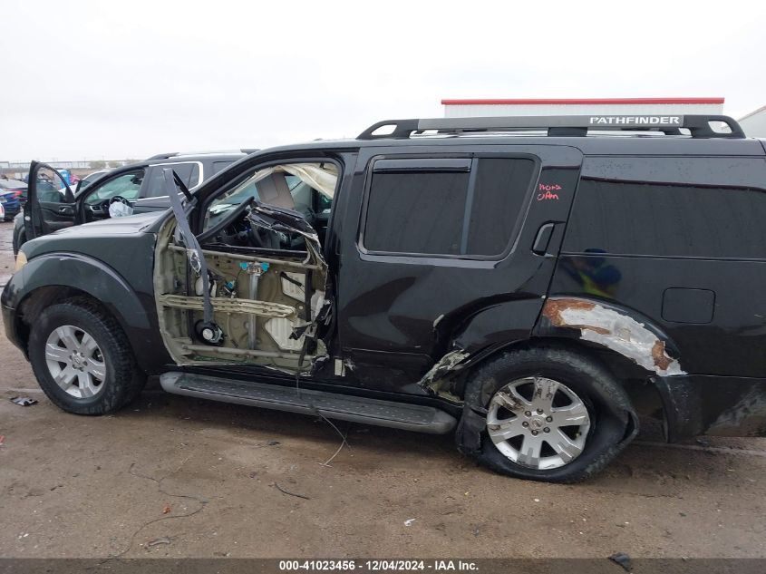 2006 Nissan Pathfinder Le VIN: 5N1AR18U56C642529 Lot: 41023456