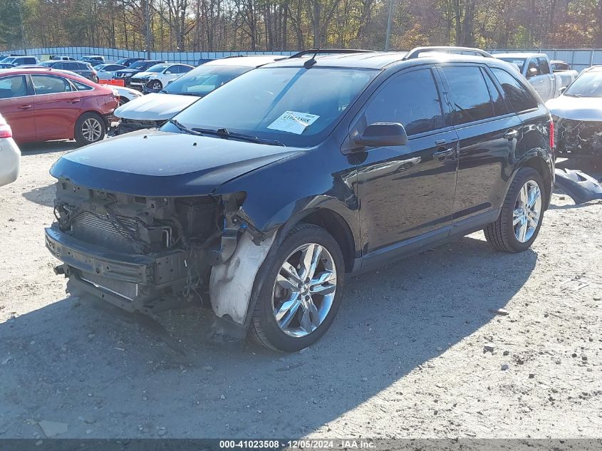 VIN 2FMDK3JC7DBE37077 2013 Ford Edge, Sel no.2