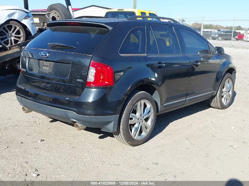 VIN 2FMDK3JC7DBE37077 2013 Ford Edge, Sel no.4