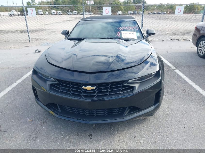 2020 Chevrolet Camaro Rwd 1Lt VIN: 1G1FB3DS9L0112858 Lot: 41023545