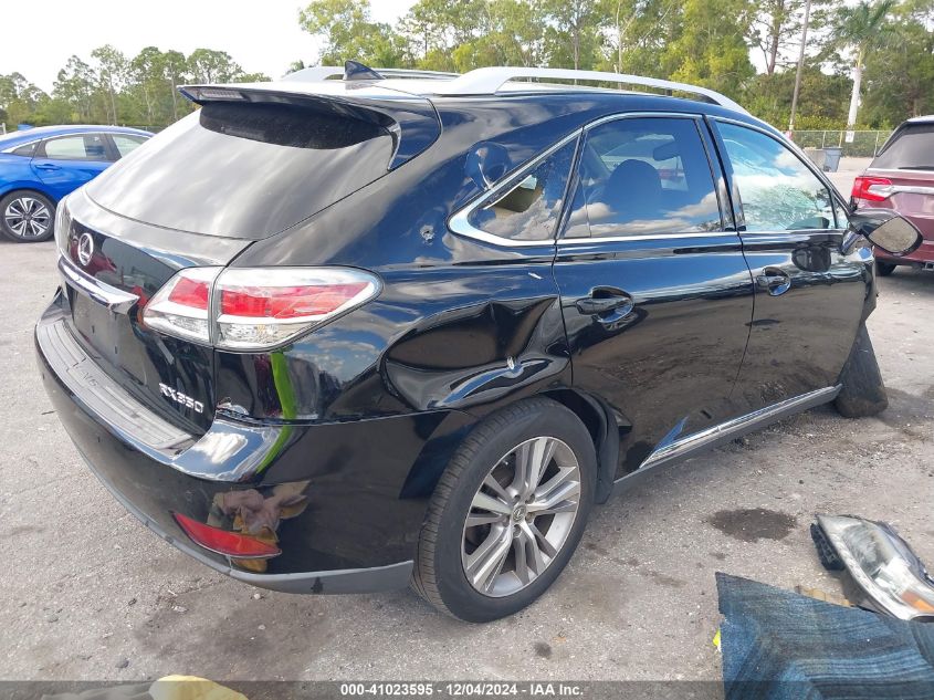 VIN 2T2ZK1BA0FC177428 2015 Lexus RX, 350 no.4