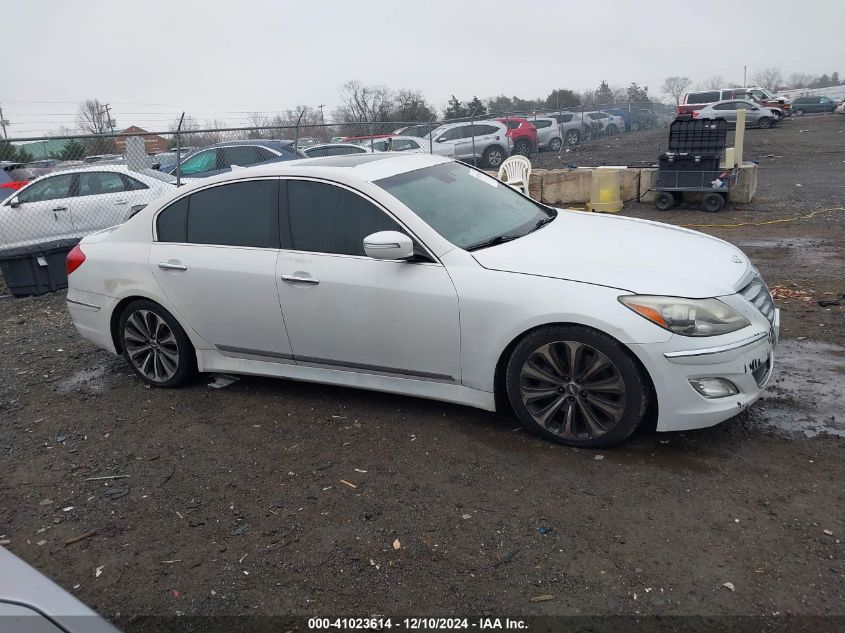 2013 Hyundai Genesis 5.0 R-Spec VIN: KMHGC4DH4DU245195 Lot: 41023614