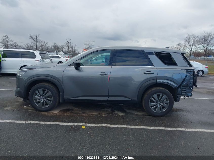 2024 Nissan Pathfinder S 4Wd VIN: 5N1DR3AC0RC278244 Lot: 41023631