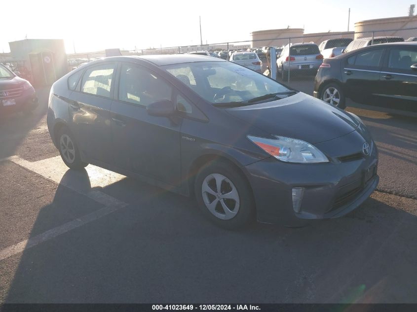 VIN JTDKN3DU9F0474563 2015 Toyota Prius no.1