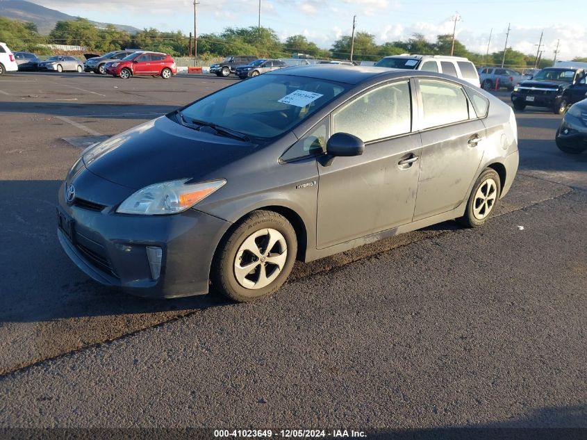 VIN JTDKN3DU9F0474563 2015 Toyota Prius no.2