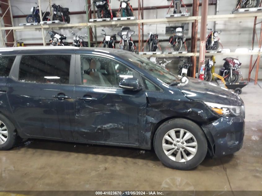 2015 Kia Sedona Lx VIN: KNDMB5C19F6038085 Lot: 41023670