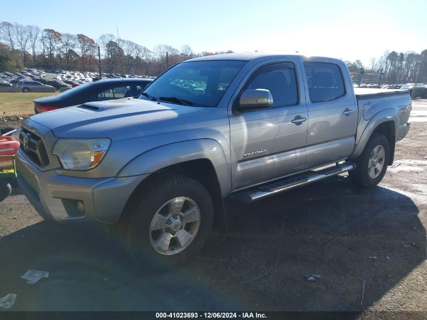 2015 Toyota Tacoma Double Cab Prerunner VIN: 5TFJU4GN7FX080527 Lot: 41023693