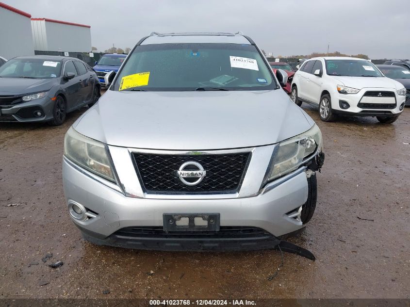 2014 Nissan Pathfinder Sl VIN: 5N1AR2MN8EC663054 Lot: 41023768