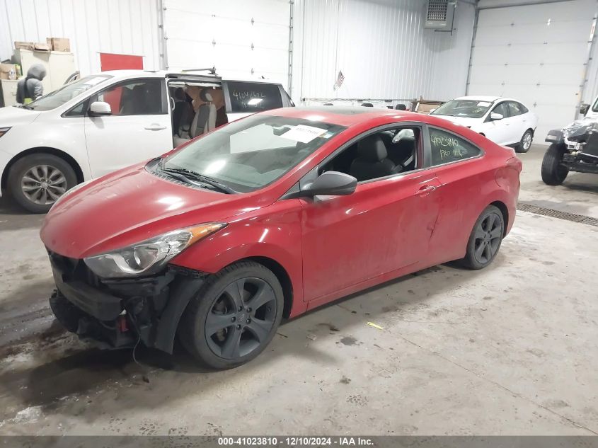 VIN KMHDH6AE0DU001859 2013 HYUNDAI ELANTRA no.2