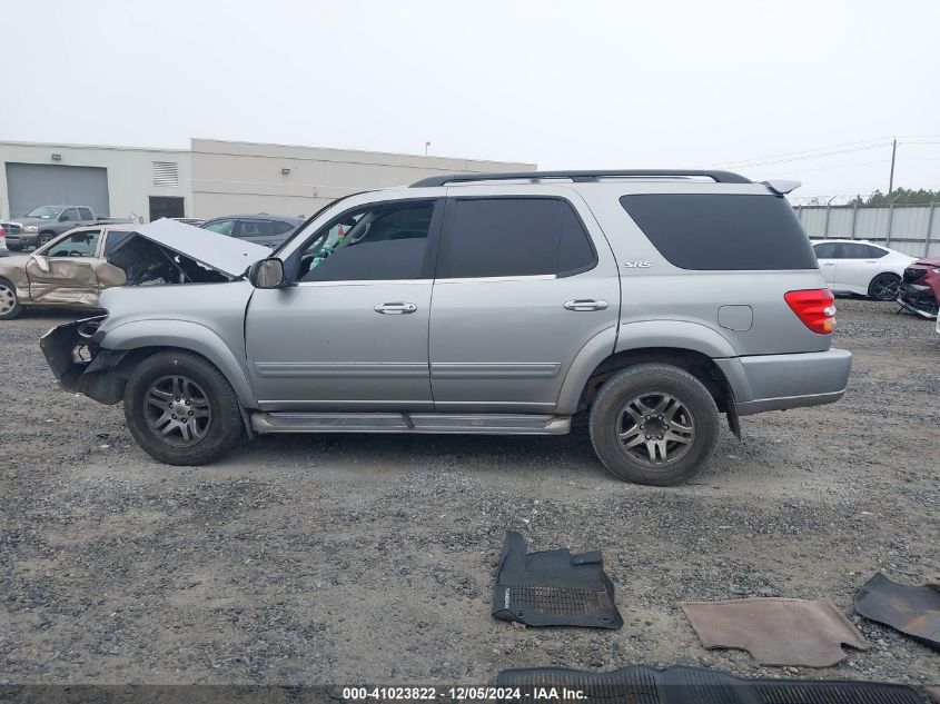 2004 Toyota Sequoia Sr5 V8 VIN: 5TDZT34A44S233790 Lot: 41023822