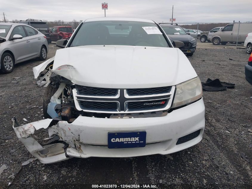 VIN 1C3CDZAB1DN563268 2013 Dodge Avenger, SE no.12