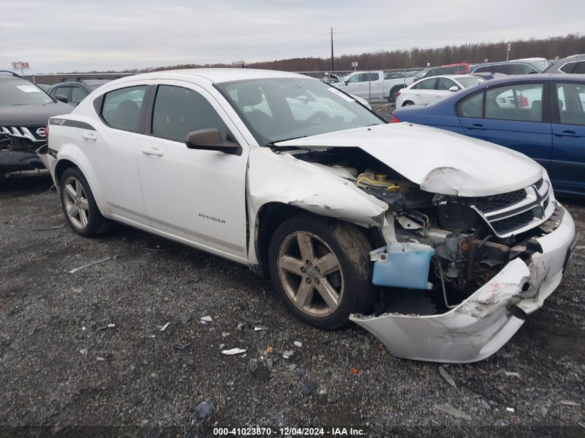 VIN 1C3CDZAB1DN563268 2013 Dodge Avenger, SE no.1