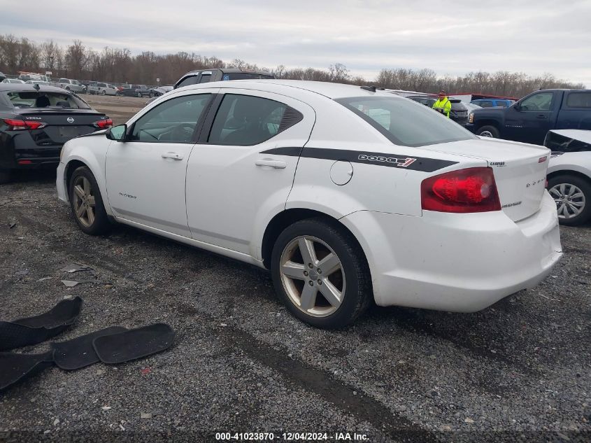 VIN 1C3CDZAB1DN563268 2013 Dodge Avenger, SE no.3