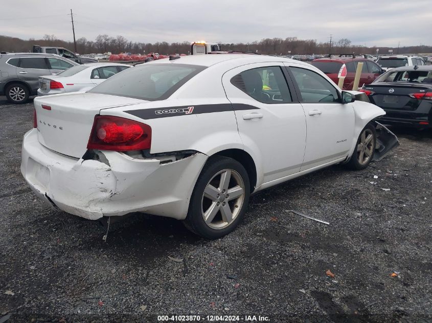 VIN 1C3CDZAB1DN563268 2013 Dodge Avenger, SE no.4