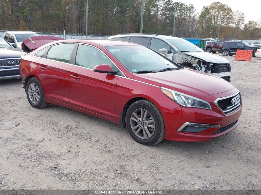 VIN 5NPE24AF2FH204305 2015 Hyundai Sonata, SE no.1