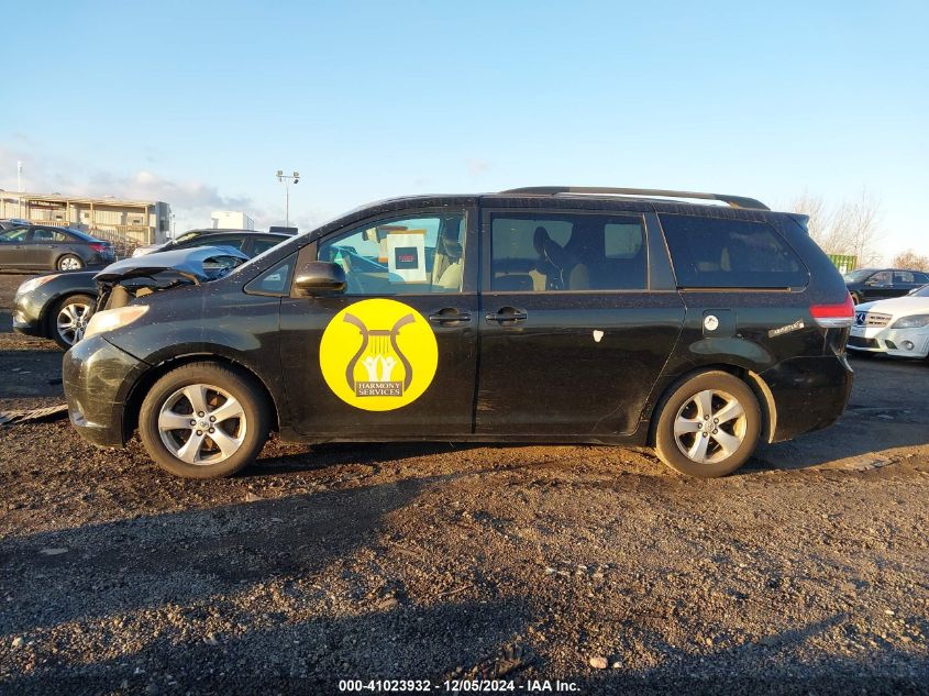 VIN 5TDKK3DC7DS378862 2013 TOYOTA SIENNA no.14