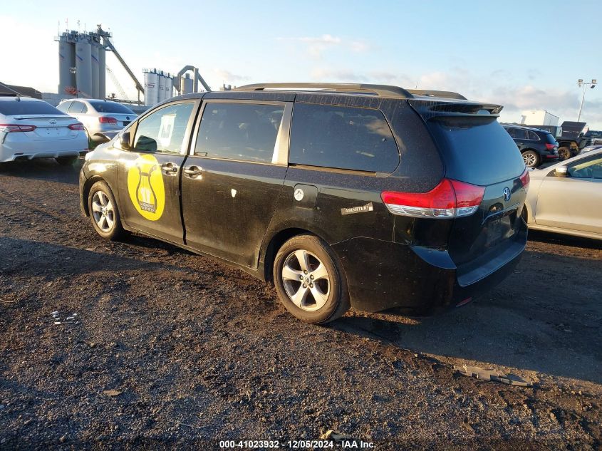 VIN 5TDKK3DC7DS378862 2013 TOYOTA SIENNA no.3