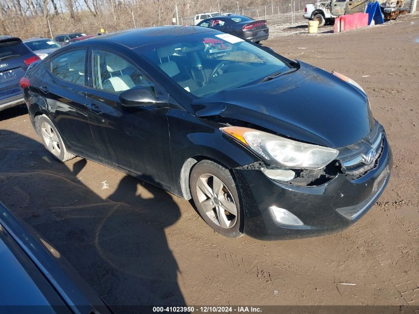 VIN KMHDH4AE8DU014248 2013 Hyundai Elantra, Gls no.1