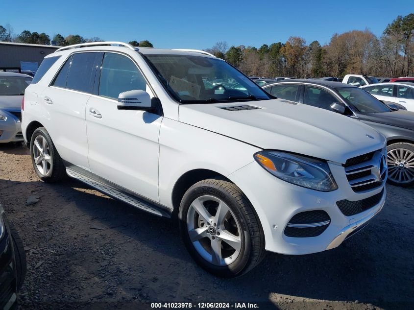 VIN 4JGDA5JB8JB201481 2018 Mercedes-Benz GLE 350 no.1