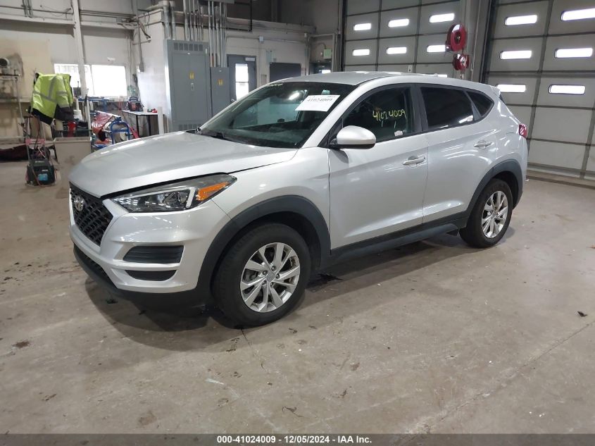 VIN KM8J23A43KU051677 2019 Hyundai Tucson, SE no.2