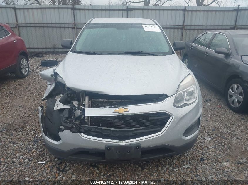 VIN 2GNFLEEK6G6193451 2016 Chevrolet Equinox, LS no.12