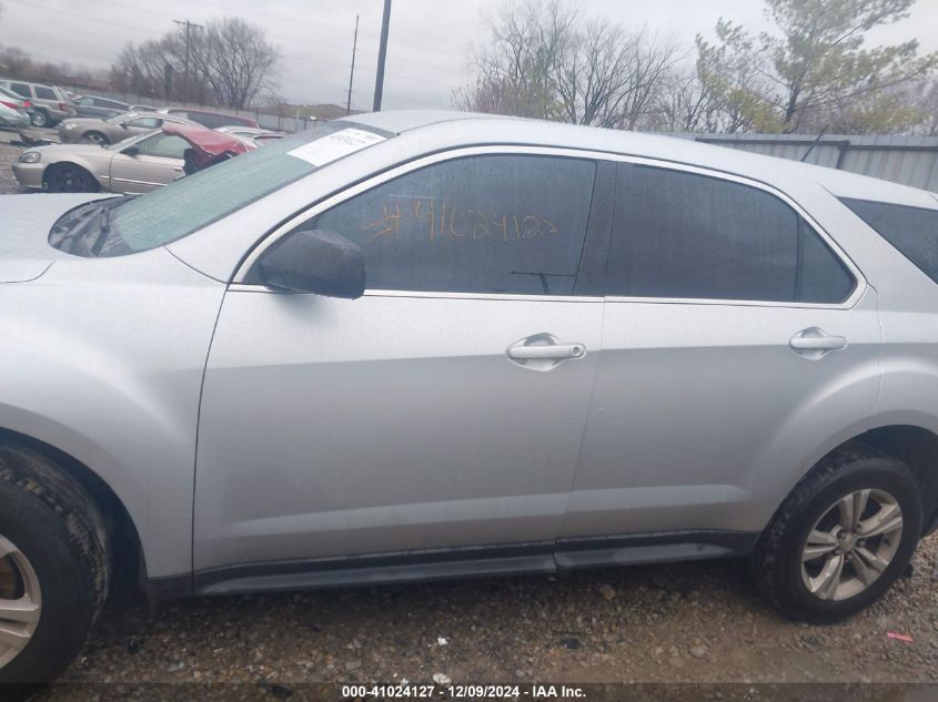 VIN 2GNFLEEK6G6193451 2016 Chevrolet Equinox, LS no.14