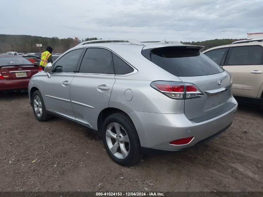 VIN 2T2BK1BA2DC165800 2013 Lexus RX, 350 no.3