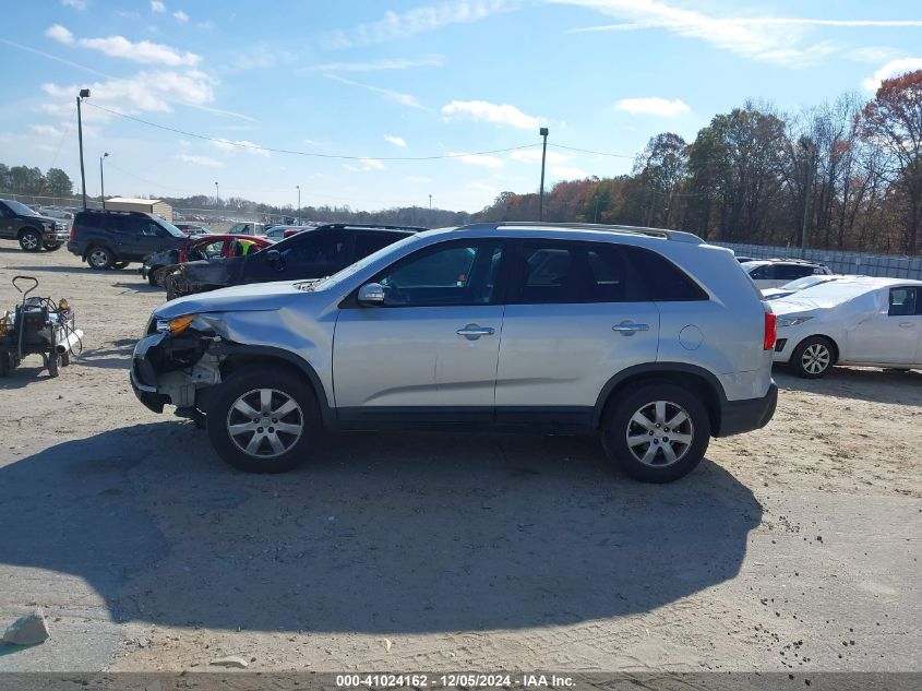 2011 Kia Sorento Lx V6 VIN: 5XYKT4A26BG160419 Lot: 41024162